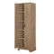 Luxurious 71" Adjustable 2-Door Wooden Storage Cabinet, Brown (97284513) - HBG