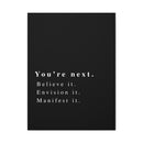 MANIFEST IT GROWTH CANVAS - Premium Big Motivational Wall Hanging Art Print For Home And Office (8860579) - HBG