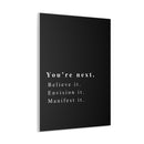 MANIFEST IT GROWTH CANVAS - Premium Big Motivational Wall Hanging Art Print For Home And Office (8860579) - HBG