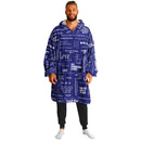 MANIFESTO SLEEP HOODIE - Premium Soft Unisized Polyester Wearable Snug Hoodie Blanket With Plush Hood - HBG