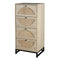 Natural 4-Drawer Rattan Cabinet Set For Home And Office (97314253) - HBG