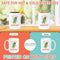 PICKLE FUNNY MUG - Premium Large White Round BPA-Free Cute Ceramic Coffee Tea Mug With C-Comparison View