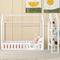 Premium Detachable Twin Wooden House Bed Frame With Shelves, White (96283614) - HBG