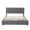 Premium Full Size Upholstered Wooden Bed Frame With Lifting Storage & Tufted Headboard (9571684) - HBG