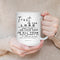 PROVERBS 3 FAITH MUG - Premium Large White Round BPA-Free Cute Ceramic Coffee Tea Mug With C-Handle, 15OZ Demonstration View