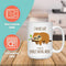 SLOTH REST MUG - Premium Large White Round BPA-Free Cute Ceramic Coffee Tea Mug With C-Handle, Features, Text View