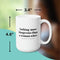 STRONG WOMEN GROWTH MUG - Premium Large White Round BPA-Free Cute Ceramic Coffee Tea Mug With Measurement View