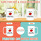 TOMATO LOVE MUG - Premium Large White Round BPA-Free Cute Ceramic Coffee Tea Mug With C-Handle, Comparison View