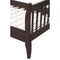 TOPMAX Sturdy Twin Wooden Bed Frame With Slat Support, Espresso (96384651) - HBG