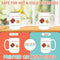 WAFFLE LOVE MUG - Premium Large White Round BPA-Free Cute Ceramic Coffee Tea Mug With Comparison View